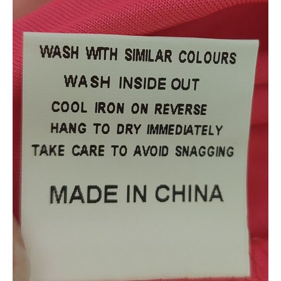 NWT Micas Hot Pink Spaghetti Strap Midi Dress With Bustier Detail Size Small - Picture 8 of 8